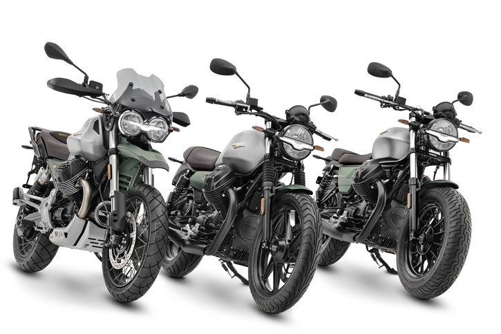 Moto Guzzi V85TT, V7 & V9 επετειακές εκδόσεις Centenario